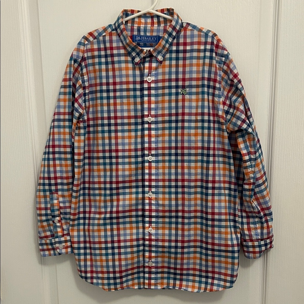 J. Bailey Multicolor Plaid Boy’s Shirt
